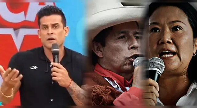 Christian Dominguez afirma que no vio el 'flash electoral'. Christian Dominguez afirma que no vio el 'flash electoral'.