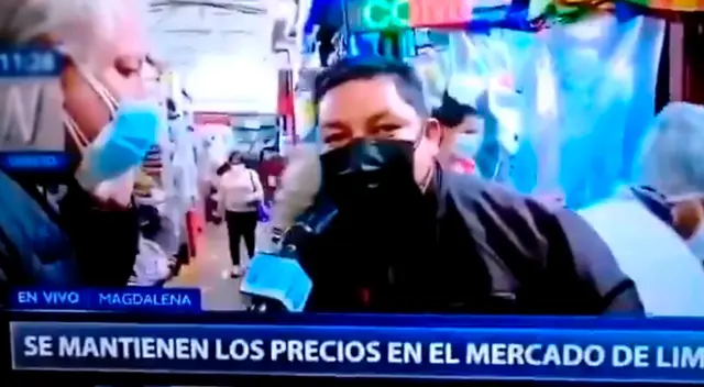 Vendedor del mercado se convirtió en viral por su declaración. Vendedor del mercado se convirtió en viral por su declaración.