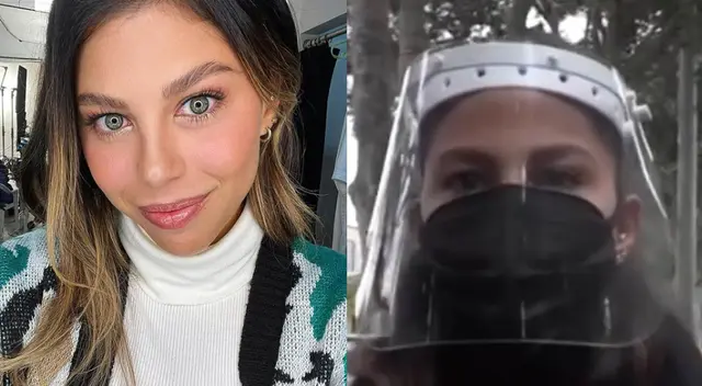 Alondra García Miró responde sobre posible embarazo de Paolo Guerrero.