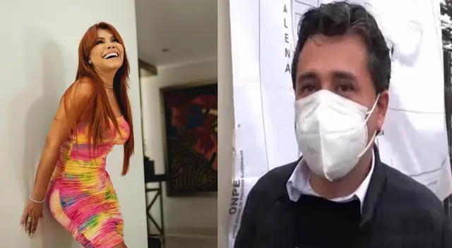 Su reacción cuando le preguntan si fue difícil reconquistar a Magaly Medina.