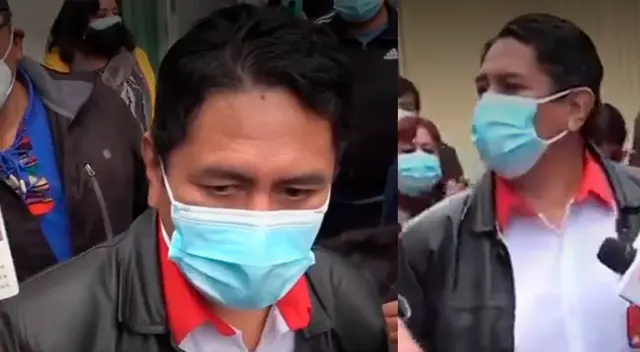 Vladimir Cerrón fue a votar con la camisa del partido Perú Libre pese a que estaba prohibido. Vladimir Cerrón fue a votar con la camisa del partido Perú Libre pese a que estaba prohibido.