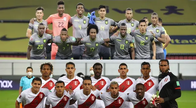 Perú y Ecuador chocan en duelo de infarto por las Eliminatorias Qatar 2022. Perú y Ecuador chocan en duelo de infarto por las Eliminatorias Qatar 2022.