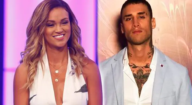 La pareja Angie Arizaga y Jota Benz pasaron un divertido momento en Esto es guerra. La pareja Angie Arizaga y Jota Benz pasaron un divertido momento en Esto es guerra.