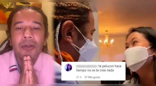 Reinaldo Dos Santos fue duramente criticado en redes sociales.