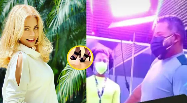 Gisela Valcárcel comparte ensayo de Choca Mandros caminando en tacos para ser un Gisela Valcárcel comparte ensayo de Choca Mandros caminando en tacos para ser un