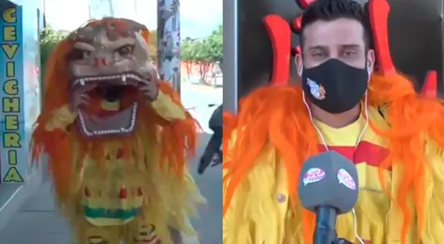 El cantante Christian Domínguez inauguró su nuevo local de su chifa Tusan Wok en Cusco.