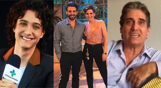 Peluchín y Gigi criticaron duramente a Guillermo Dávila, y aprovecharon en llenar de elogios a su hijo peruano, Vasco Madueño. Peluchín y Gigi criticaron duramente a Guillermo Dávila, y aprovecharon en llenar de elogios a su hijo peruano, Vasco Madueño.