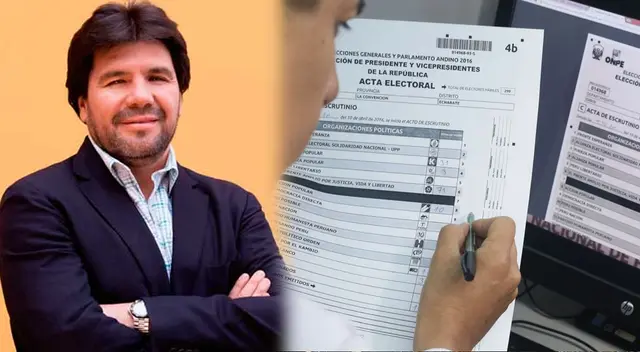 ONPE desmintió al periodista Carlos Paredes y le pidió que no difunda noticias falsas.