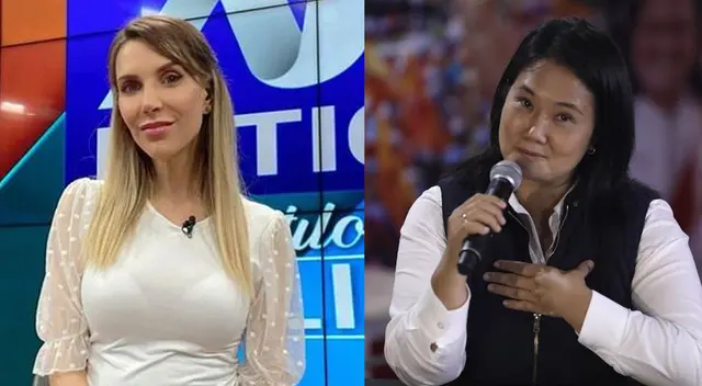 Juliana Oxenford vuelve invitar a su programa a Keiko Fujimori.