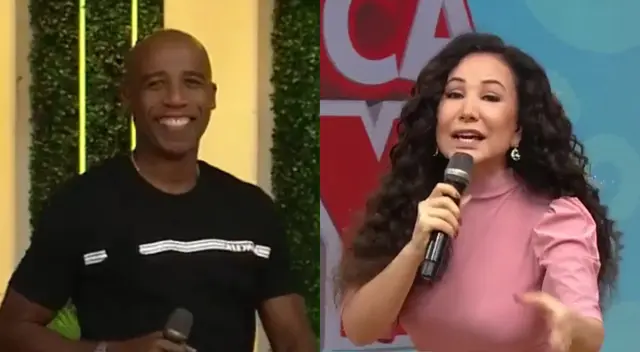 Cuto Guadalupe aseguró que era un placer reencontrarse con Janet Barboza, y no descartó salir a comer juntos. Cuto Guadalupe aseguró que era un placer reencontrarse con Janet Barboza, y no descartó salir a comer juntos.