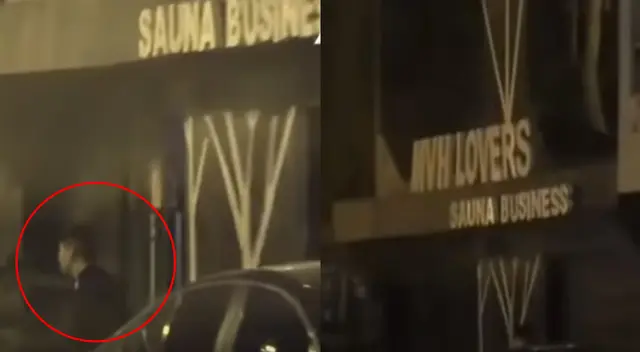 John Kelvin sale de hotel-sauna y se dirige a la casa de su esposa.