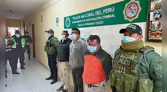 Sujetos fueron trasladados a la comisaría para las investigaciones Sujetos fueron trasladados a la comisaría para las investigaciones