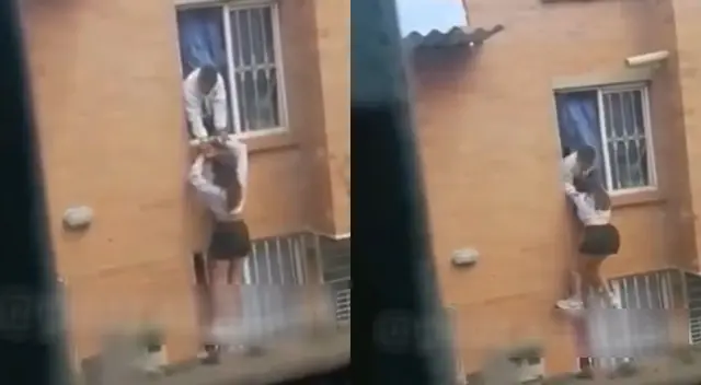 Peculiar video de los jóvenes se viralizó en las redes sociales. Peculiar video de los jóvenes se viralizó en las redes sociales.