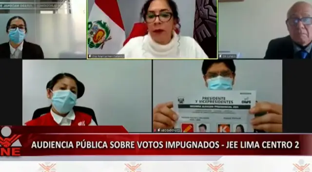 Votos impugnados de la segunda vuelta 2021 Votos impugnados de la segunda vuelta 2021