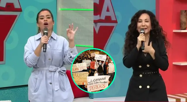 Las conductoras de América Hoy pidieron a la población esperar el conteo de la ONPE y el JNE, y recordaron tener cuidado debido al coronavirus. Las conductoras de América Hoy pidieron a la población esperar el conteo de la ONPE y el JNE, y recordaron tener cuidado debido al coronavirus.