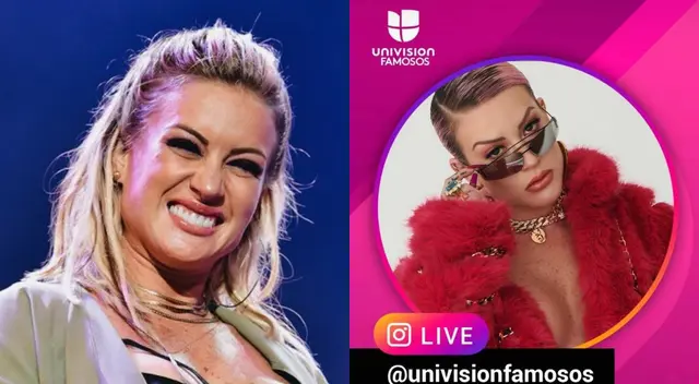 La cantante Leslie Shaw anunció que hará una transmisión en vivo junto a Univisión este jueves 10 de junio. La cantante Leslie Shaw anunció que hará una transmisión en vivo junto a Univisión este jueves 10 de junio.
