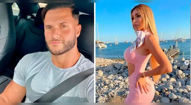 Fabio Agostini le sigue tirando maicito a Paula Manzanal. Fabio Agostini le sigue tirando maicito a Paula Manzanal.