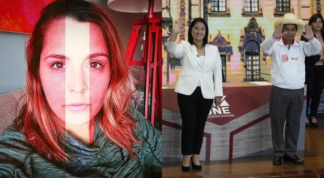 Yiddá Eslava escribió un mensaje a Pedro Castillo y Keiko Fujimori, asegurándoles que los peruanos estarán “al asecho” en su Gobierno.