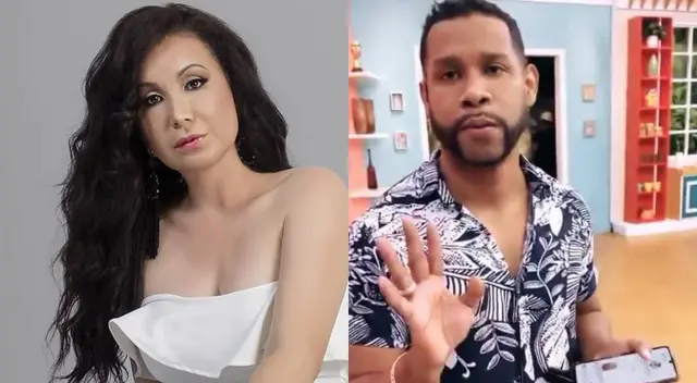 Janet Barboza le reclamó a Edson Dávila por decirle tía detrás de escenas, y él le hizo un importante pedido. Janet Barboza le reclamó a Edson Dávila por decirle tía detrás de escenas, y él le hizo un importante pedido.