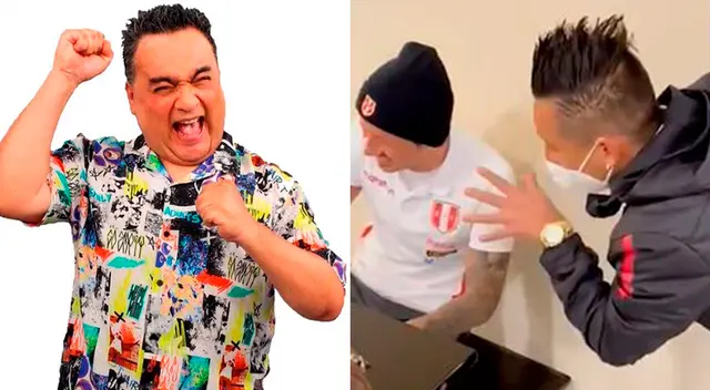 El cómico Jorge Benavides no pierde la oportunidad de hacer reír con sus imitaciones.