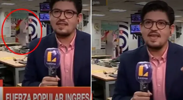 La escena ha causado furor en las redes sociales.