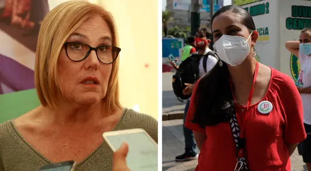 Verónika Mendoza pasó tenso momento en el set de Latina junto a Mónica Delta. Verónika Mendoza pasó tenso momento en el set de Latina junto a Mónica Delta.