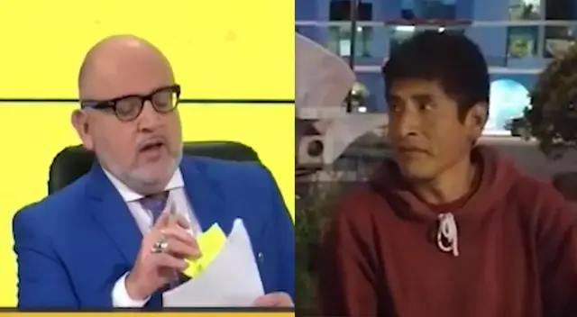 Miembro de mesa le respondió a Beto Ortiz por denuncia en las Elecciones 2021.