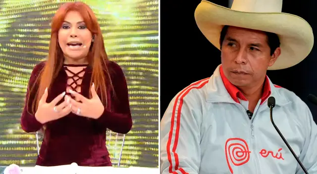 Magaly Medina revela que no piensa irse del país tras eventual victoria de Pedro Castillo. Magaly Medina revela que no piensa irse del país tras eventual victoria de Pedro Castillo.