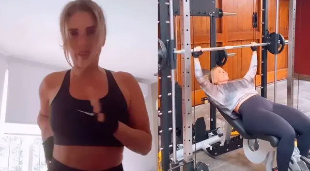 La conductora Johanna San Miguel demuestra que una amante del ejercicio para verse mucho mejor. La conductora Johanna San Miguel demuestra que una amante del ejercicio para verse mucho mejor.