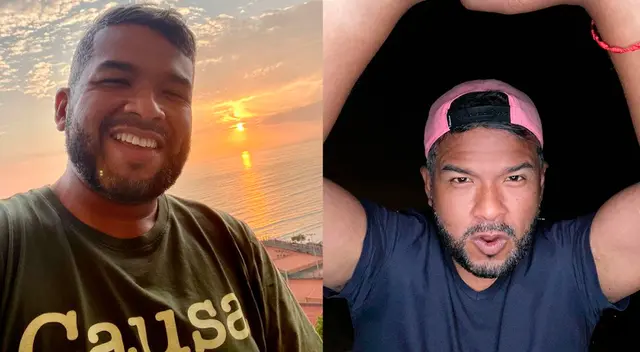 El conductor Choca Mandros muestra que viene tomándose muy enserio el hacer ejercicios.