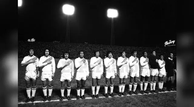 La selección peruana que alcanzó el título de la Copa América 1975.