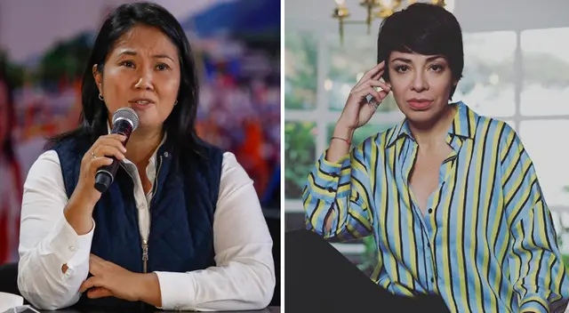 Tatiana Astengo molesta con personas que apoyan marcha a favor a Keiko Fujimori. Tatiana Astengo molesta con personas que apoyan marcha a favor a Keiko Fujimori.