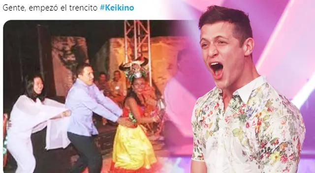 Gino Pesaressi hace referencia al 'Keikino' de Keiko Fujimori: “Pongan el columpio” [FOTO]