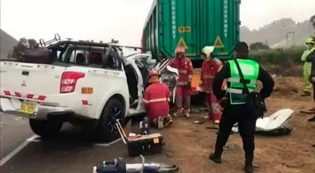 Las hermanas fallecieron en el acto y fueron rescatadas por los Bomberos Las hermanas fallecieron en el acto y fueron rescatadas por los Bomberos
