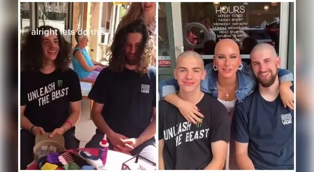 La escena ha conmovido a miles en las redes sociales.