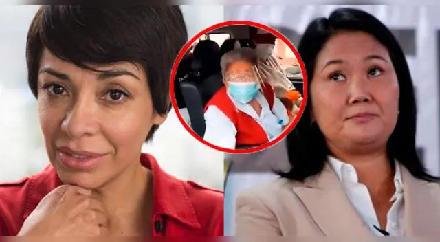 Tatiana Astengo indignada con Keiko: “No le importa que se vacunen, hoy es su show”