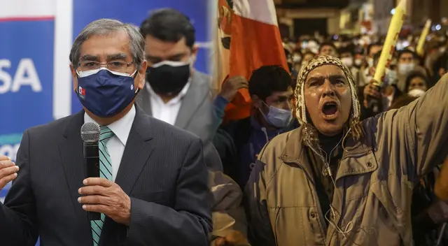 Ministro Óscar Ugarte se refirió a las marchas que se desarrollarán este fin de semana.