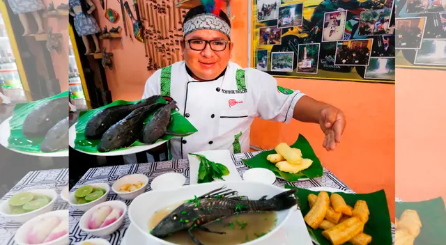 Carluis Cuyutupa triunfa con su su plato estrella “Chilcano de Carachama” Carluis Cuyutupa triunfa con su su plato estrella “Chilcano de Carachama”