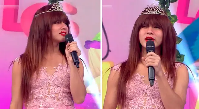 La Uchulú se conmovió al celebrar su quinceañero pese a que tiene 20. La Uchulú se conmovió al celebrar su quinceañero pese a que tiene 20.