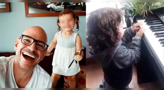 Ricardo Morán no desaprovecha sus momentos libres para pasarlo en familia.