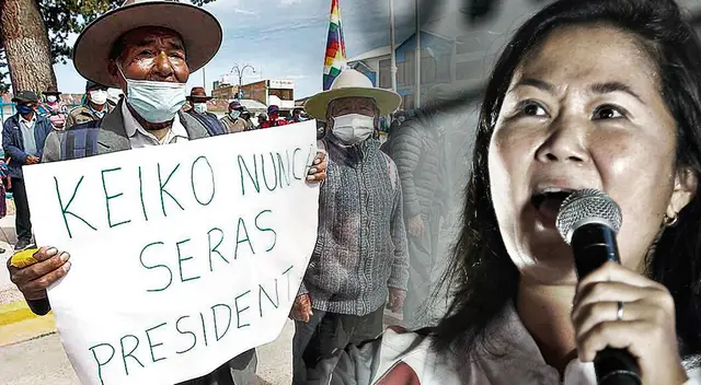 En Chupa, comuneros salieron a protestas con su DNI para demostrar que muchos llevan el mismo apellido y no están acostumbrados a cometer fraude.