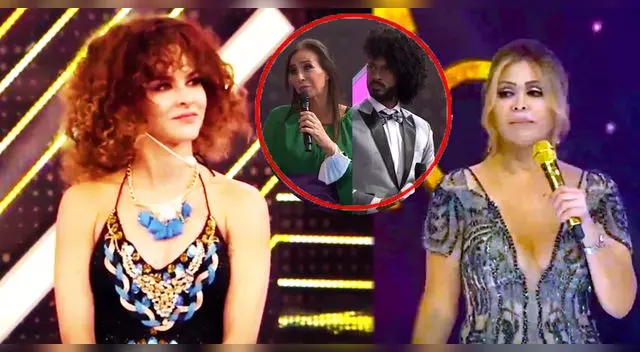 Anahí de Cardenas sufre percances con su micrófono.