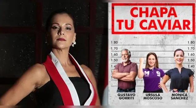 Monica Sanchez es parte del afiche de 'Los caviares'. Monica Sanchez es parte del afiche de 'Los caviares'.