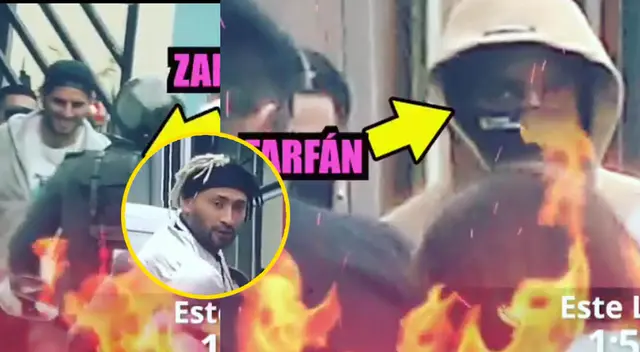 Jefferson Farfán, Carlos Zambrano y Zumba captados en Jefferson Farfán, Carlos Zambrano y Zumba captados en