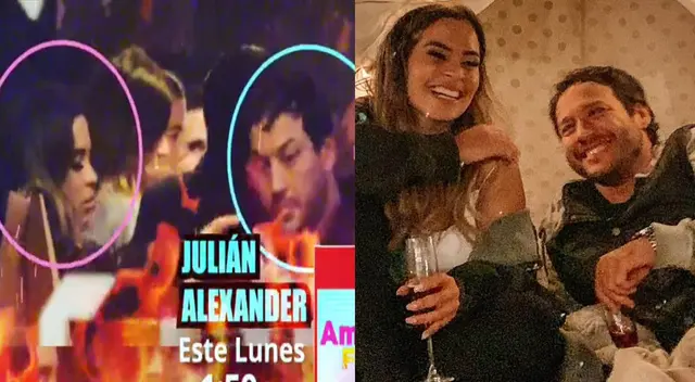 Ethel Pozo y productor ya no ocultan su amor y se dan besos en público.