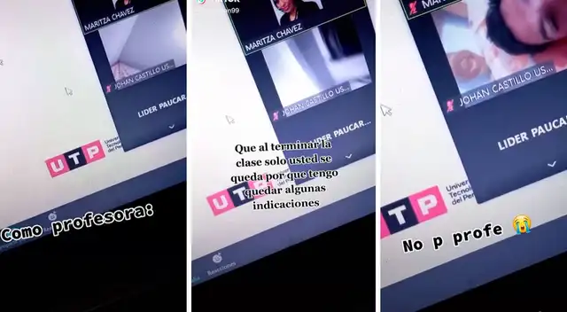 El muchacho intentó hacerle una broma a su profesora, pero todo terminó muy mal.