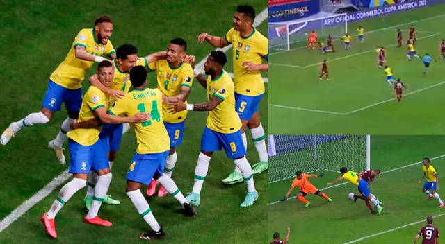 El Brasil de Neymar y compañía se adelantó en el marcador ante Venezuela por la Copa América 2021. El Brasil de Neymar y compañía se adelantó en el marcador ante Venezuela por la Copa América 2021.