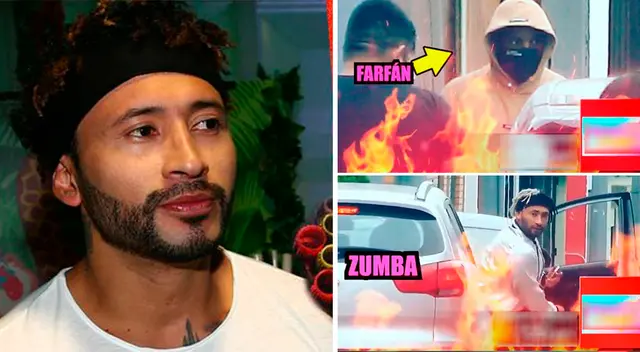 Zumba decidió aclarar el ampay de Amor y Fuego. Zumba decidió aclarar el ampay de Amor y Fuego.