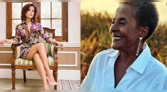 Mónica Sánchez agradece solidaridad de Susana Baca tras amenazas: Mónica Sánchez agradece solidaridad de Susana Baca tras amenazas: