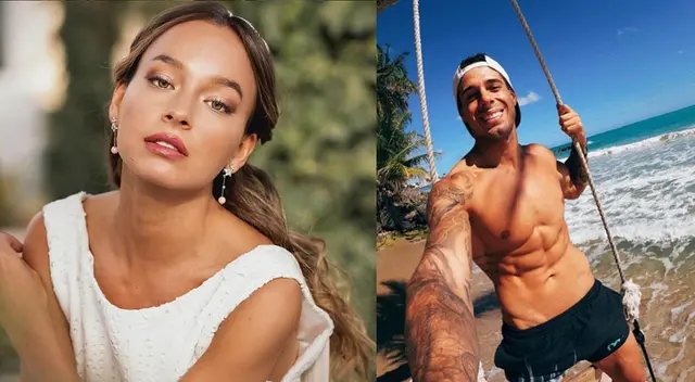 Hugo García y Alexandra Balarezo en romántica escena.